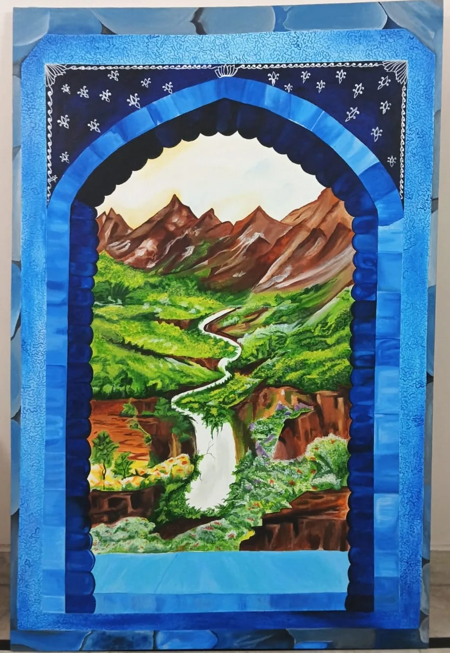 Landscapes in Acrylic on Canvas