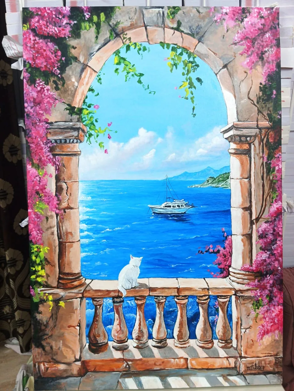 Landscapes in Acrylic on Canvas